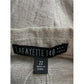 Lafayette 147 New York Gray Linen Blend Jacket Size 22