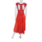 Free People Coral Embroidered Open-Back Cap Sleeve Midi Dress XS