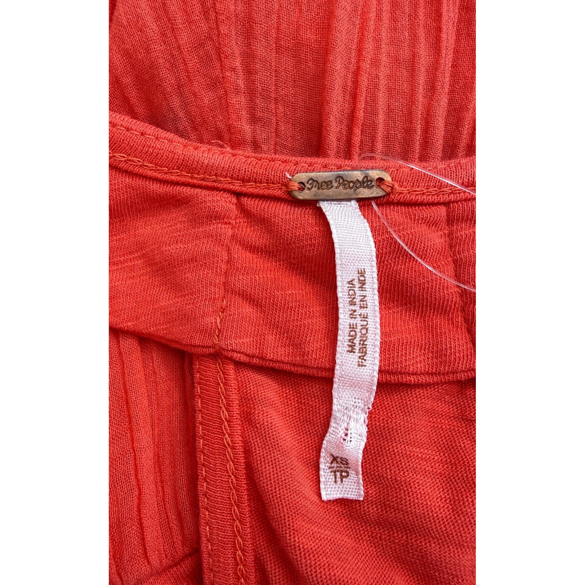 Free People Coral Embroidered Open-Back Cap Sleeve Midi Dress XS
