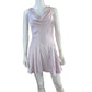 French Connection NWT Pink Oona Satin Asymmetrical Mini Dress Size 4