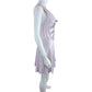 French Connection NWT Pink Oona Satin Asymmetrical Mini Dress Size 4