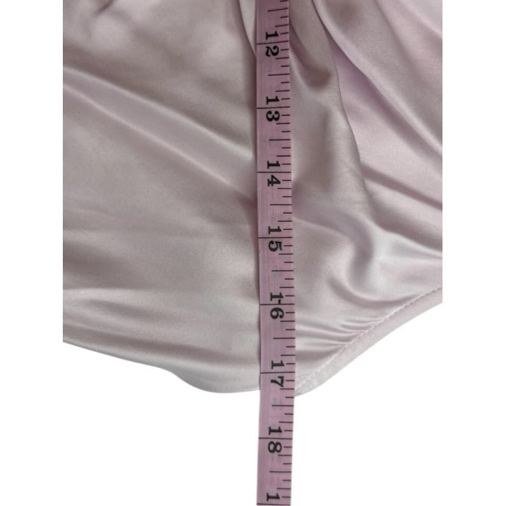 French Connection NWT Pink Oona Satin Asymmetrical Mini Dress Size 4