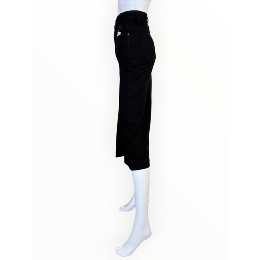 a loves a NWT Black Denim Midi Skirt Size 25