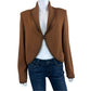 St. John COLLECTION Brown Knit Sweater Cardigan Size 12