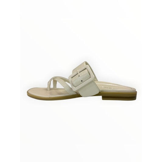 VIONIC NWOT Cream Leather Julep Sandal Size 8