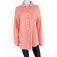Sundry Peach Oversized Shirt Jacket Size S