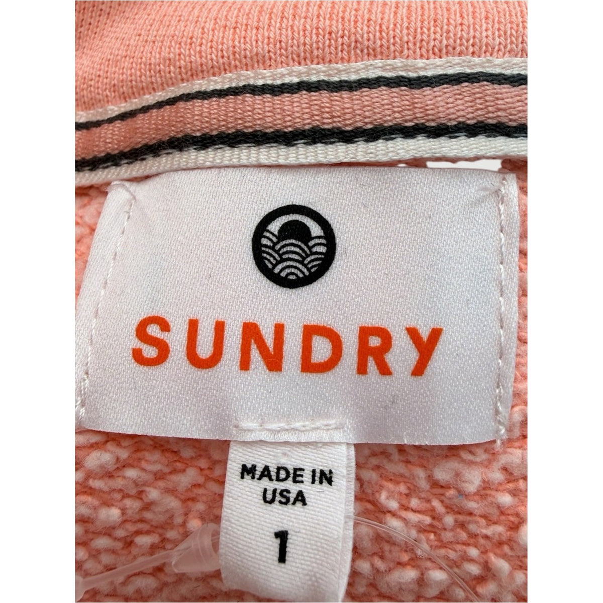 Sundry Peach Oversized Shirt Jacket Size S
