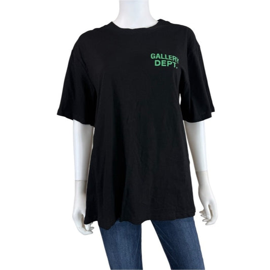 Gallery Department Black Graphic Logo T-shirt Size M