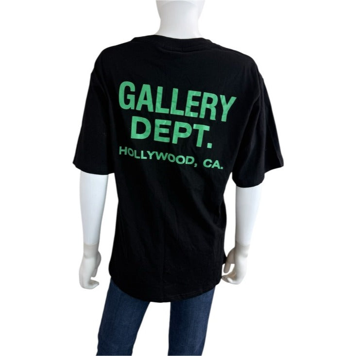 Gallery Department Black Graphic Logo T-shirt Size M