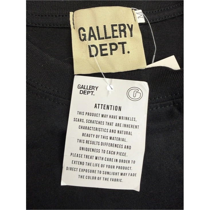 Gallery Department Black Graphic Logo T-shirt Size M