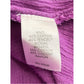 J. Jill Purple Mixed Media Flounced-Hem Knit Maxi Dress Size XL