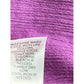 J. Jill Purple Mixed Media Flounced-Hem Knit Maxi Dress Size XL