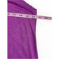 J. Jill Purple Mixed Media Flounced-Hem Knit Maxi Dress Size XL