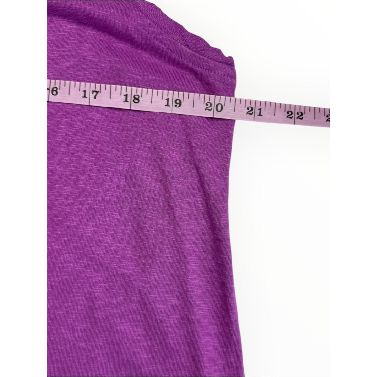J. Jill Purple Mixed Media Flounced-Hem Knit Maxi Dress Size XL