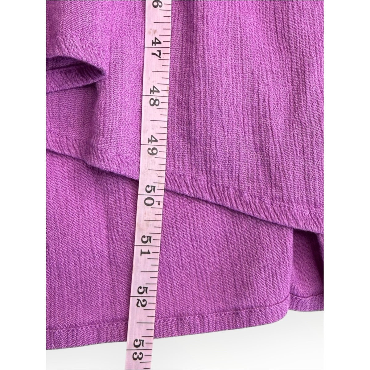 J. Jill Purple Mixed Media Flounced-Hem Knit Maxi Dress Size XL