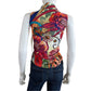 IQ Paris Floral Abstract Sleeveless Top Size M