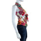 IQ Paris Floral Abstract Sleeveless Top Size M