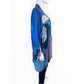 Johnny Was Blue Dolce Floral-Print Georgette Kimono Jacket Size 1X