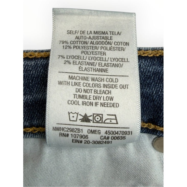 HUDSON Blue Barbara High Rise Straight Leg Jeans Size 27