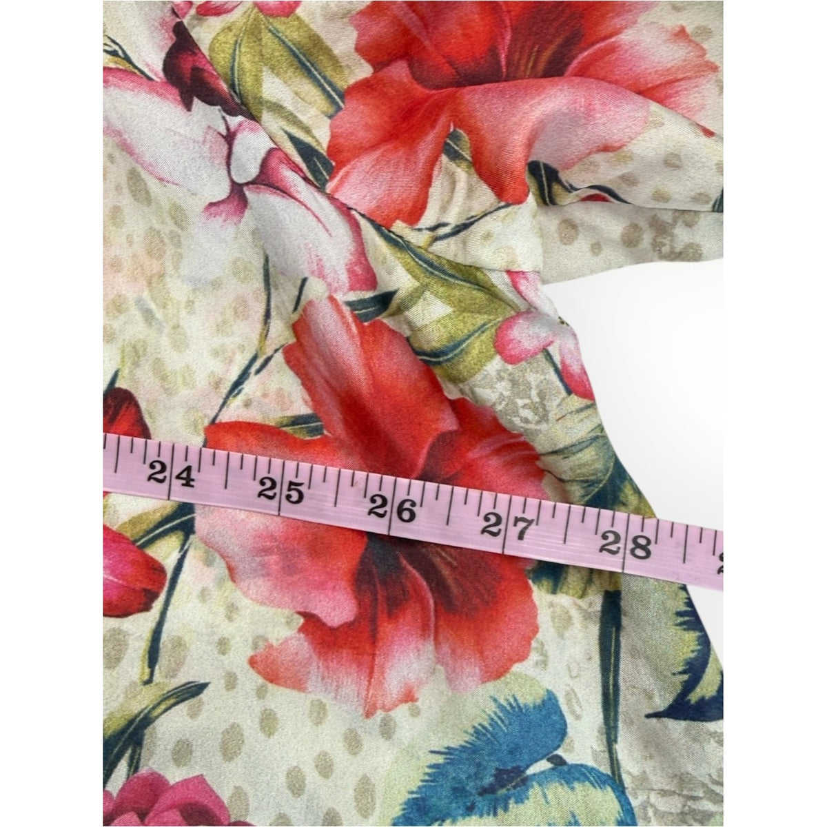 Johnny Was 100% Silk Print Tunic Size 3X