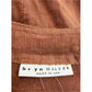 BRYN Walker Brown 100% Linen Boxy Top Size XXL