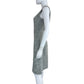 J. Crew Cream Metallic Tweed Fit & Flare Dress Size 2