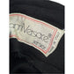 Vintage Gianni Versace Jersey Black 100% Wool Dress Size 6