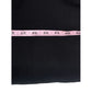 Vintage Gianni Versace Jersey Black 100% Wool Dress Size 6
