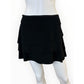 Miracle Suit NWT Black Layered Ruffle Swim Skort Size 14