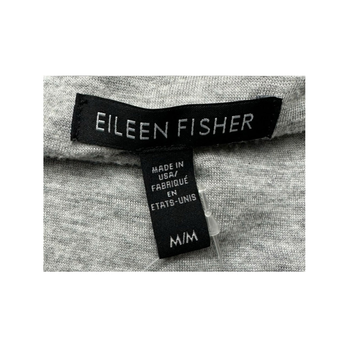 EILEEN FISHER Gray Knit Casual Jacket Size M