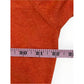 Eileen Fisher Soft Melon Orange Cotton & Cashmere V-Neck Sweater Size XL