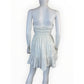 Anthropologie White Strspless The Somerset Strapless Mini Dress Size XXS