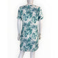 Tommy Bahama Green Linen Island Breeze Shift Dress Size S