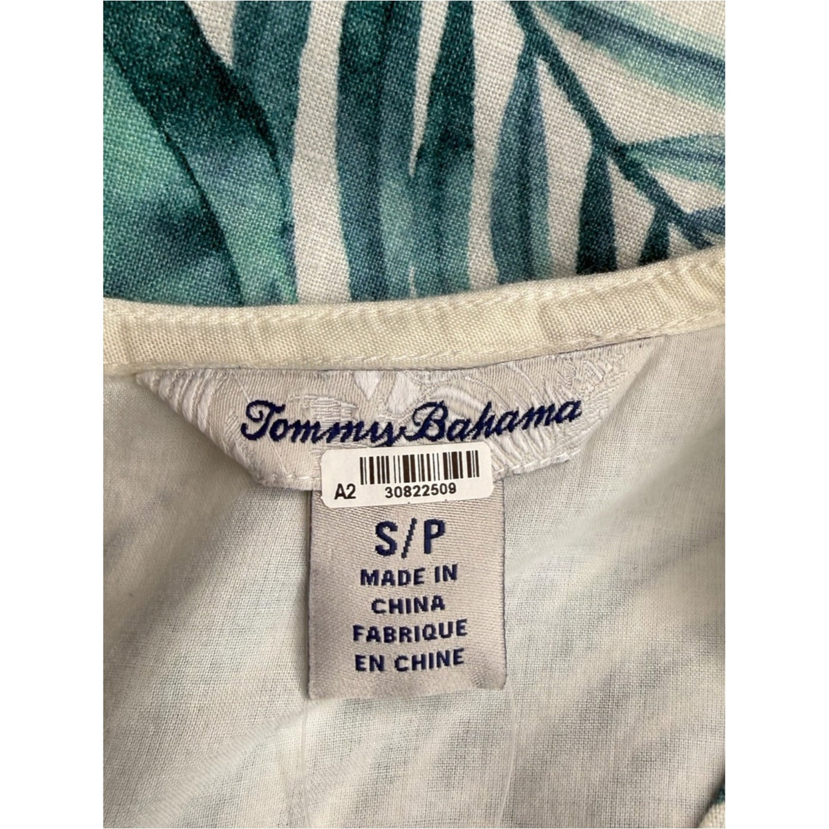 Tommy Bahama Green Linen Island Breeze Shift Dress Size S