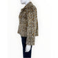 1.STATE Women's Faux-Fur Leopard-Print Jacket Size M