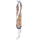 THML Womens Sleeveless Abstract Print Dress With Denim Trim - Size S