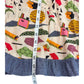 THML Womens Sleeveless Abstract Print Dress With Denim Trim - Size S