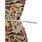 THML Womens Sleeveless Abstract Print Dress With Denim Trim - Size S