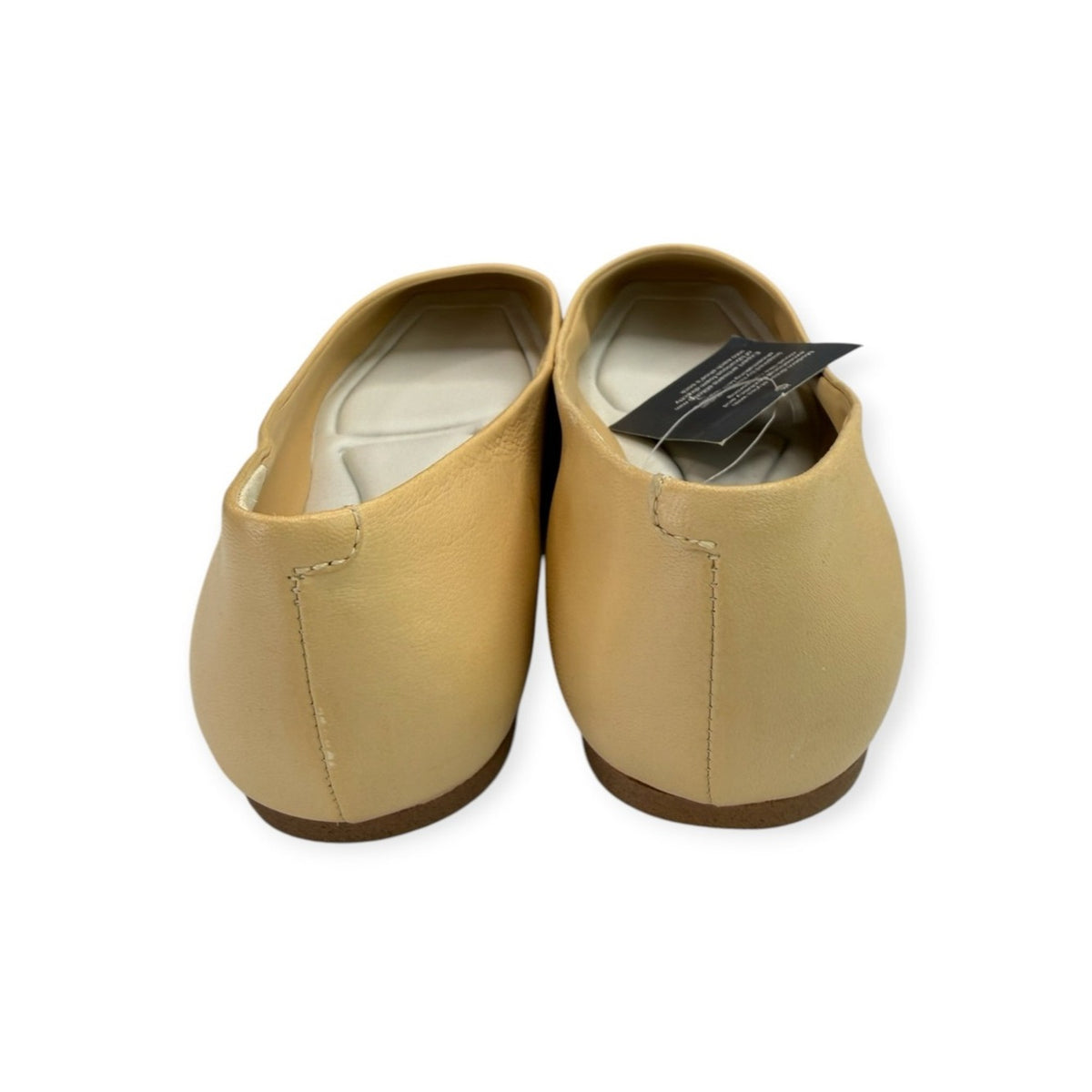 Franco Sarto NWT Beige Leather Flexa Amaya Square Toe Ballet Flat Size 6