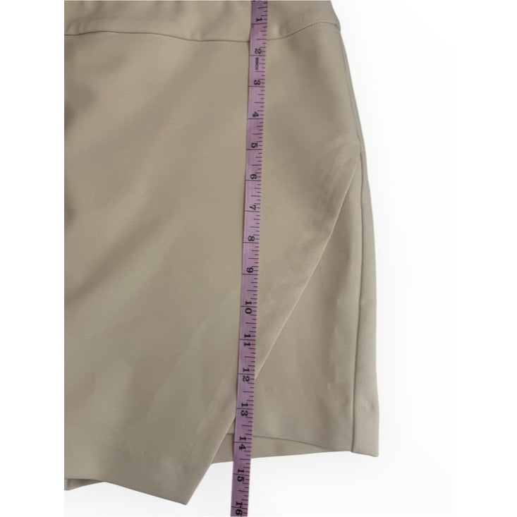 iltm NWT Beige Scarlett Asymmetric Skort Size M