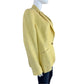 Talbots Yellow 100% Linen Blazer Size XL