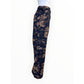 PILCRO NWT Blue Floral Beach Cargo Linen Pants Size M