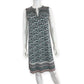 J. Jill Wearever Collection Paisley Print Shift Dress Size S