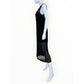 Sandro Black Sleeveless Plisse Midi Cocktail Dress Size M