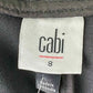 Cabi Black Tie Stretch Knit Jacket, brand tag