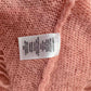 Wildfox Coral Distressed Dice Graphic Front Sweater Size M