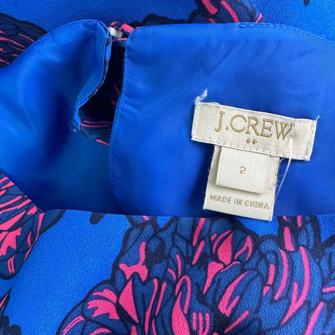 J crew hot sale purple dress