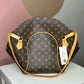 Louis Vuitton Brown Leather Ellipse GM Monogram Shoulder Bag