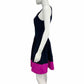 Vince Camuto NWOT Navy Fit & Flare Halter Dress Size 4