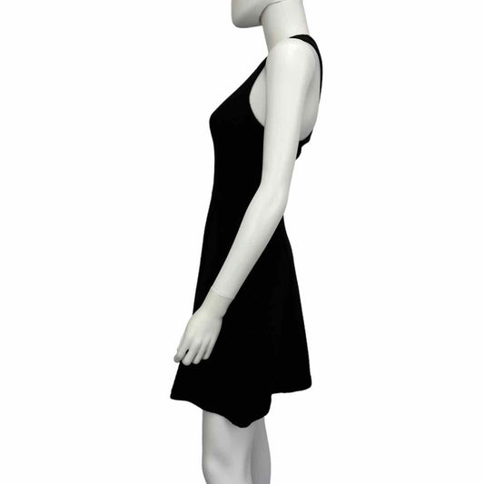 Trina Turk Black A-Line Zipper Dress Size 4
